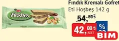 ETİ HOŞBEŞ FINDIK KREMALI GOFRET 142 G fiyat ve kampanya bilgisi
